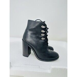 Diesel‎ D-Arlin Lace up Hook HA Boots in Black Size 36